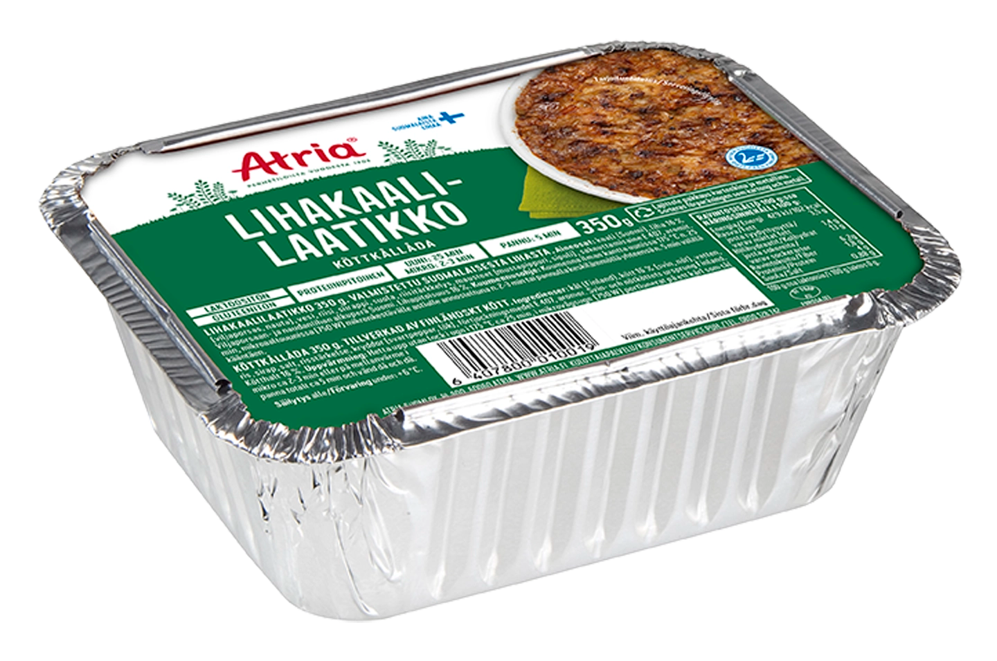 Atria Lihakaalilaatikko 6x350g Ammattilaiset Atria Lihakaalilaatikko 6x350g Ammattilaiset